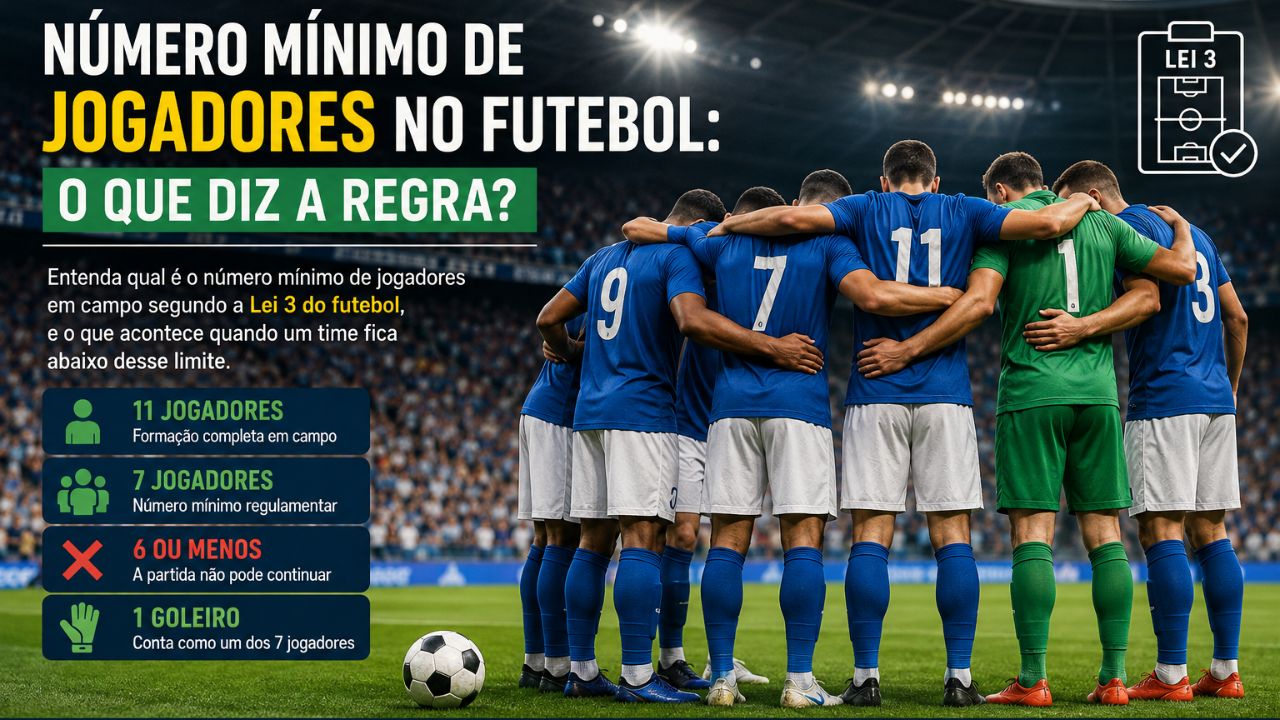 Número Mínimo de Jogadores no Futebol: O Que Diz a Regra?