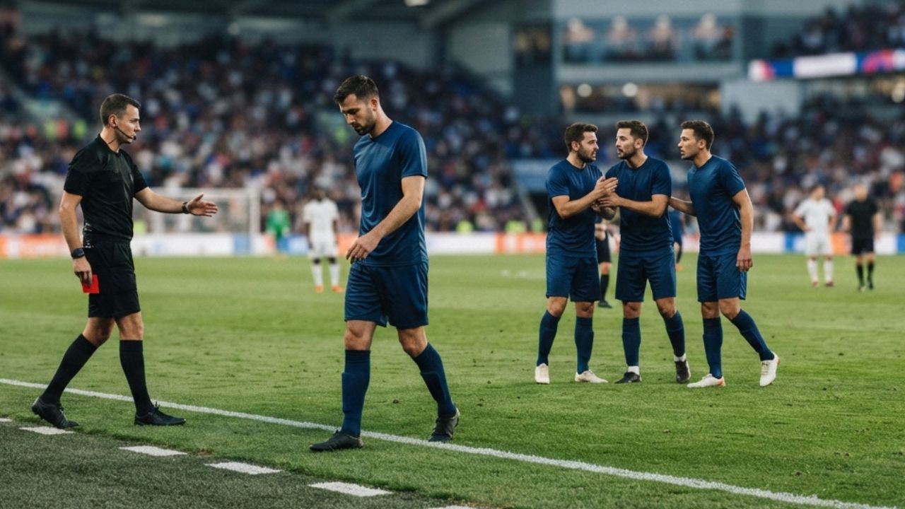 Jogador Expulso no Futebol: Pode Ser Substituído?