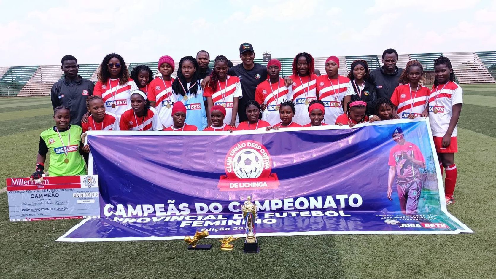 União Desportiva de Lichinga conquista Campeonato Provincial de Futebol Feminino