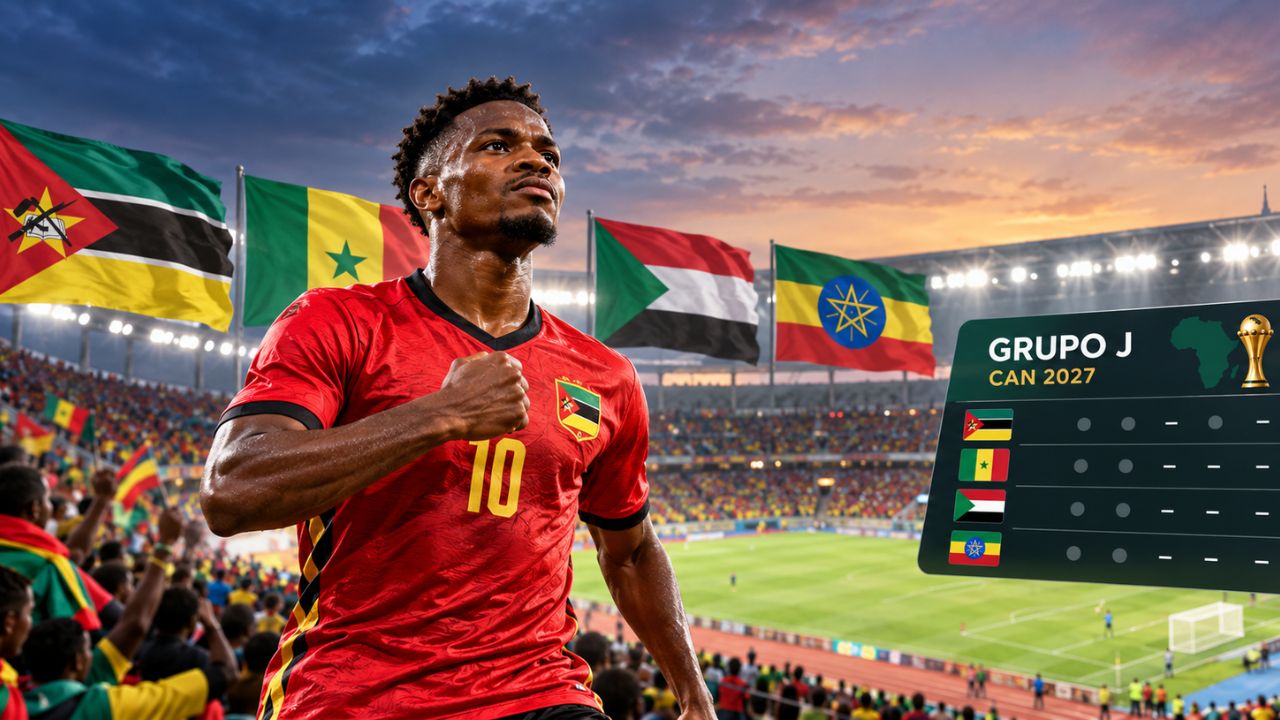 Classificação do Grupo J do CAN 2027: Quantos Pontos Moçambique Precisa?