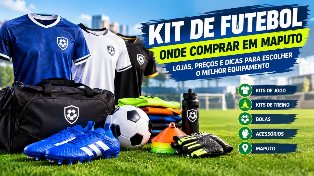 Kit de Futebol: Preços, Kits de Treino e Uniformes para Equipas
