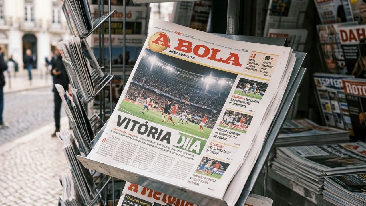 Capa A Bola: veja a capa do jornal A Bola, os destaques e as principais notícias do futebol
